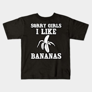 Best Funny Bananas LGBT Pride Kids T-Shirt